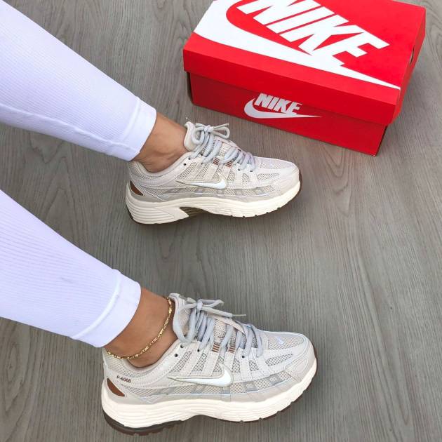 Nike P-6000 Beige/Blanco – Unisex