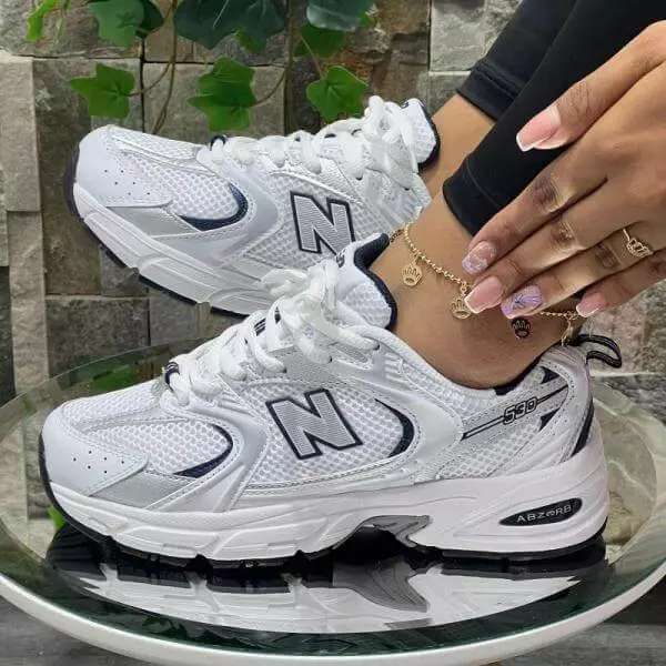 New Balance 530 White/Black – Running Retro
